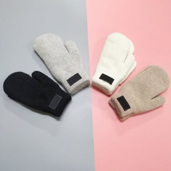 

fashion men women' brand designer gloves for winter autumn mittens warm cashmere gloves outdoor sport warm winter gloves dhe3263, Blue;gray