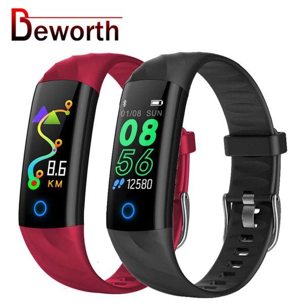 

s5 ip68 smart wristband, suitable for android ios, waterproof sports watch, can control the heart rate and blood prsure of menbgt