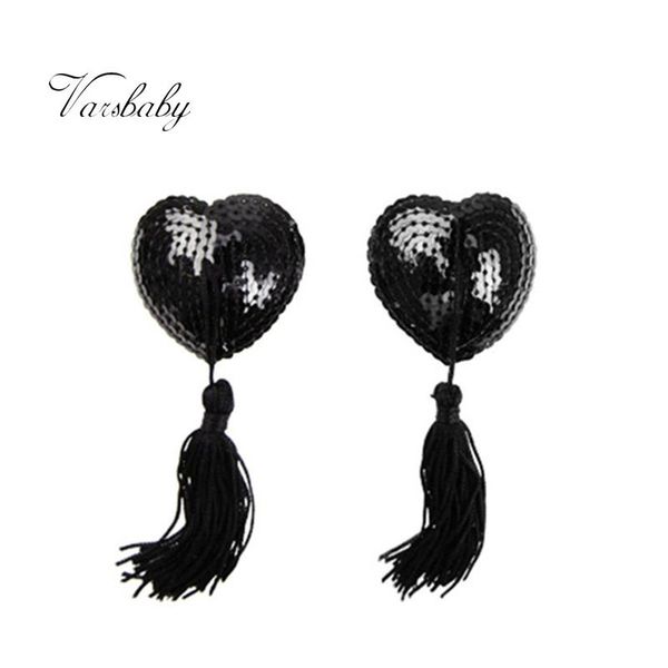 

women's g-strings varsbaby intimates accessories silicone natural black color breast petals, Black;white