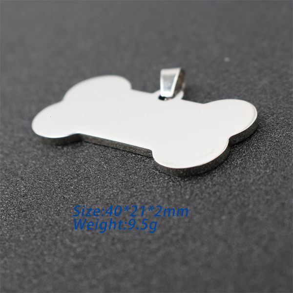 

chain stainless pet steel 40*21mm blank id key tags personalized dog tags cat tags can engraved front back key ring desi, Slivery;golden