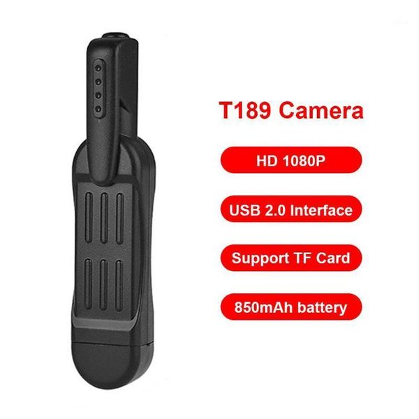 

mini cameras t189 pen camera full hd 1080p secret wearable body dvr dv espia small1