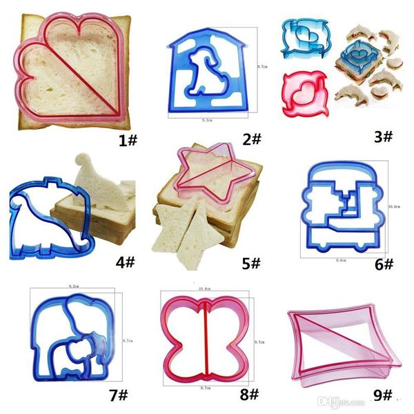 

dog cutter bear car teris sand shape baking cake bread toast mould maker