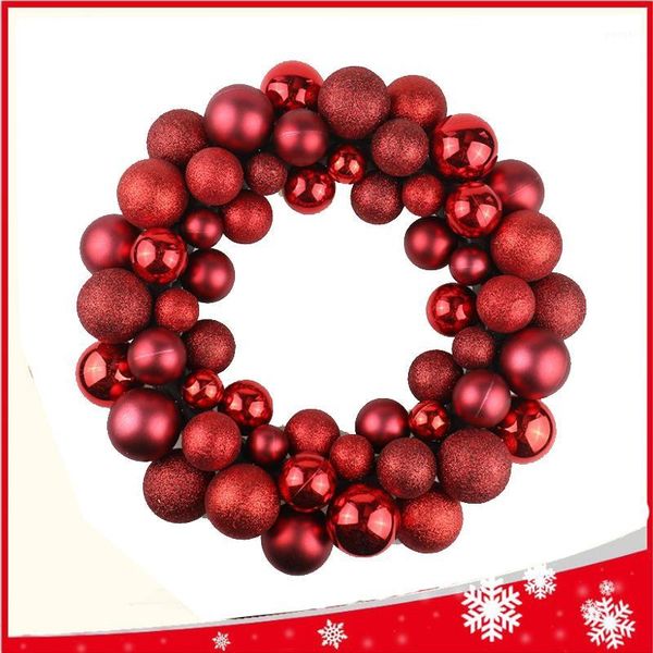 

christmas decorations 33cm tree decoration wreath party el ball ring1