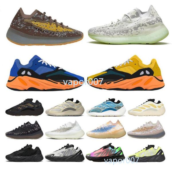 

2021 kanye west 700 v1 v2 v3 mnvn wave runner men sneakers shoes azael alvah azareth utility black solid grey phosphor orange women sports