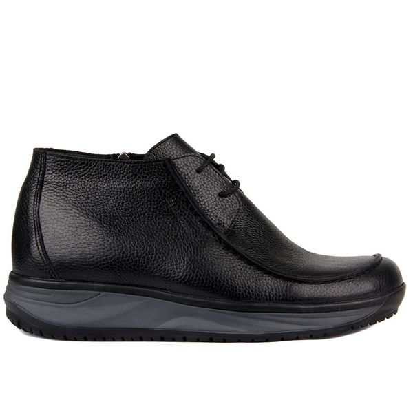 

black genuine leather man casual shoes t7n2