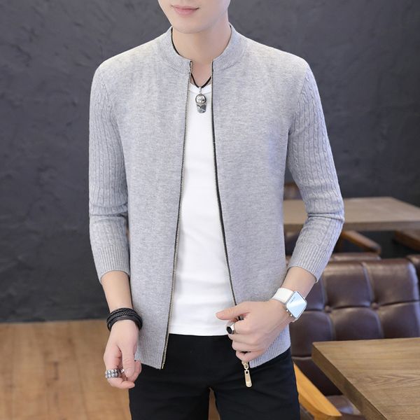 

2020 new spring autumn men's jackets fashion japan style streetwear chenille fabric jackets men casual slim jacket mens, Black;brown