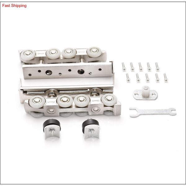 

sliding barn door hardware 6.6ft aluminum alloy modern sliding barn door hardware for qylgco dh_seller2010