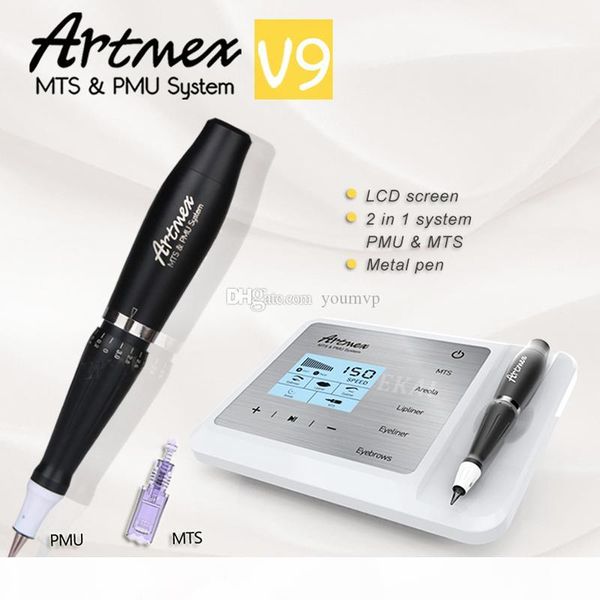 

artmex v9 permanent makeup digital eyebrow lip eyeline mts pmu digital professional permanent makeup tattoo machine rotary pen