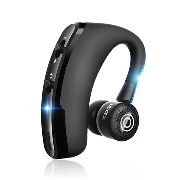 V9 Kablosuz Bluetooth 5.0 Kulaklık Spor Kulaklıkları Kulaklık Handfree Universal BT Sports Bass Bass Earbuds MIC ile