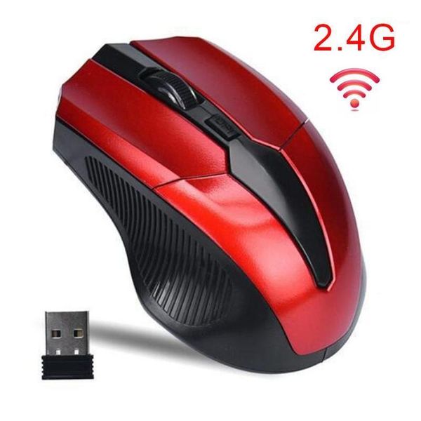 

mice 2.4ghz wireless mouse gamer game optical with usb receiver mause for pc lap1