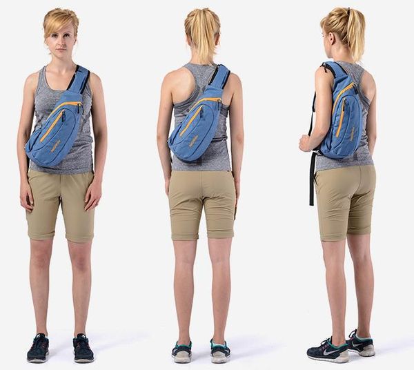 

outdoor bags men's shoulder bag messenger fitness sports large capacity chest backpack climbing cycling travelling