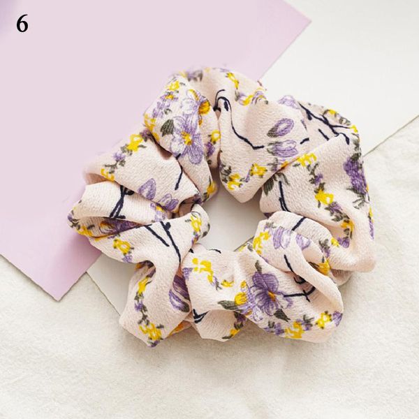 

vintage girls hair rope ties hair ring women elastic rubber bands plaid floral print stretch headband striped hair accessories q bbyhut