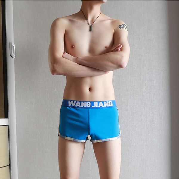 

3Pieces/Lot Man Arrow Pants Fashion Casual Underpants Homme Cotton Boxershorts Male Panties Men Underwear Breathable Home Boxer Shorts, Black