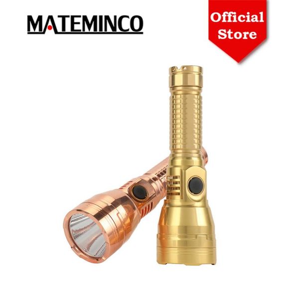 

mateminco mt35mini-s brass cree xhp50.2 4200lm sst-40 usb type-c rechargeable long range led