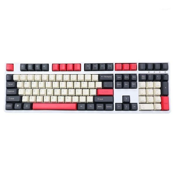 

keyboards 104 keys cap pbt assorted color universal keycaps for cherry mx mechanical keyboard key caps1