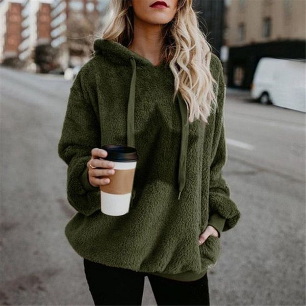 

women's jackets women hooded coat casual long sleeve star print pullovers sweatshirts lady sweater autumn winter outwear coats, Black;brown