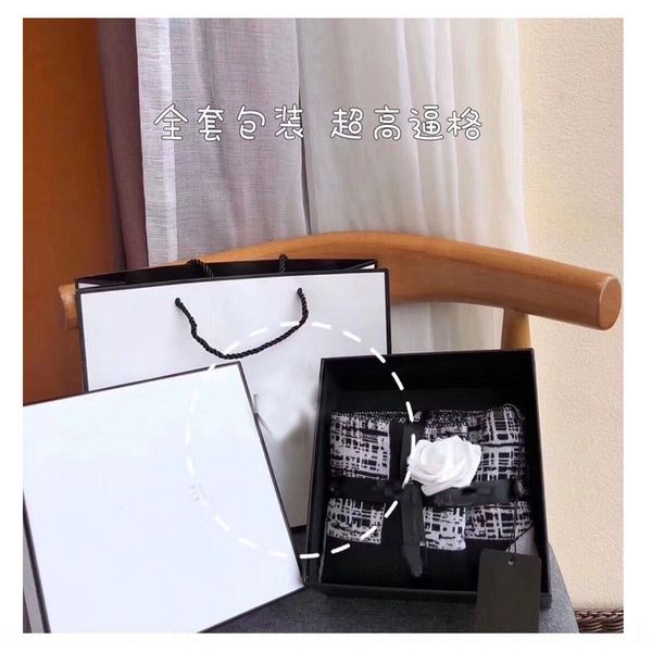 

facc designer scarf fashion scarves designer for luxury women printing lotus shawl soft women wrap woman luxury dener scarf silk scarf lady, Black;white