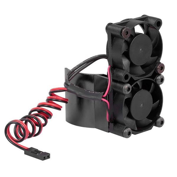 

540 545 550 гристовая раковина двигателя радиаторного радиатора с вентилятором himoto 1:10 охлаждающая головка вентиляционного вентилятора в