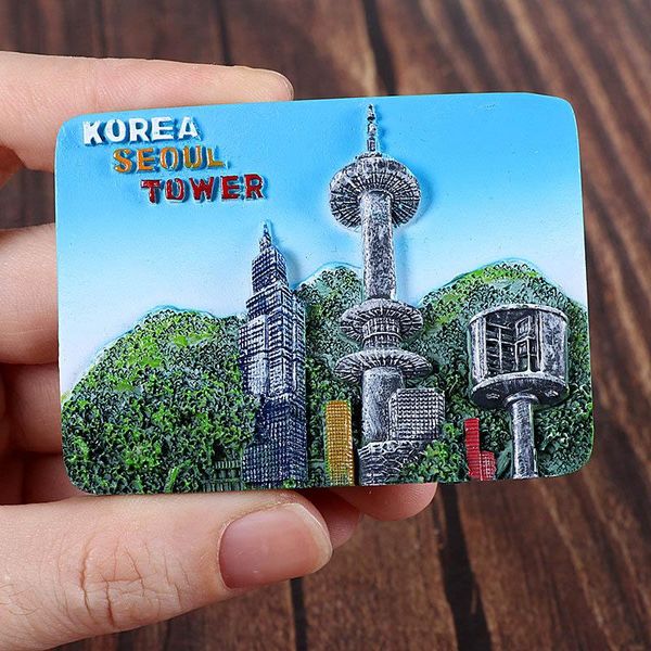 

магниты на холодильниках южная корея япония мальдивы холодильник магнит творческие путешествия сувениры маленькие за рубежом коллекция украш