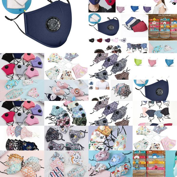 

shield face mask reusable ppe kids anti dust mouth masks breathable and washable rhinestone designer