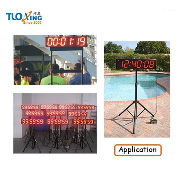 

timers 6" 6 digital led large race clock/timer1