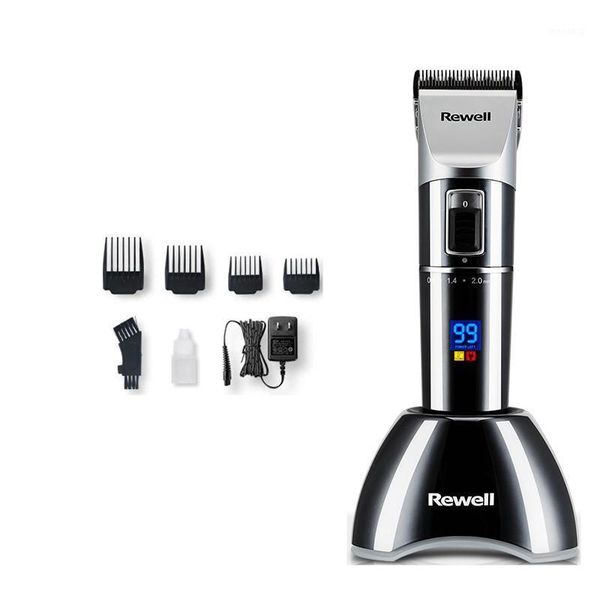 

Professional Hair Clipper For Barber Salon Rechargeable Electric Hair Trimmer Titanium Blade Cutting Machine Lithium Battery1