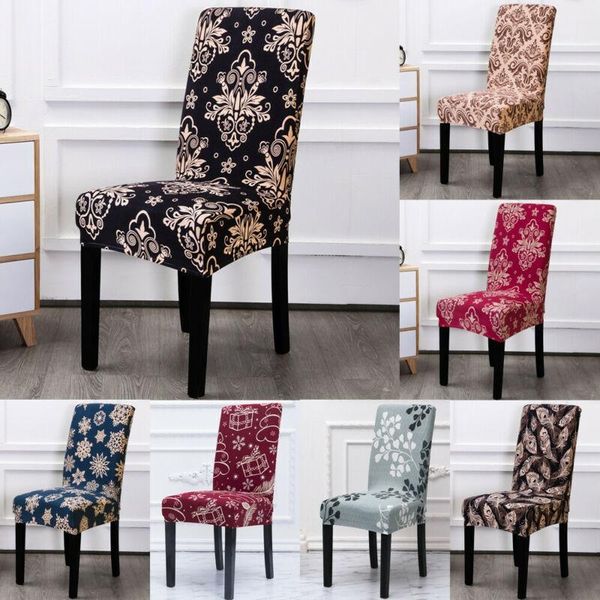 

stretch spandex chair covers slipcover dining room wedding banquet party decor universal elastic antifouling chair cover1