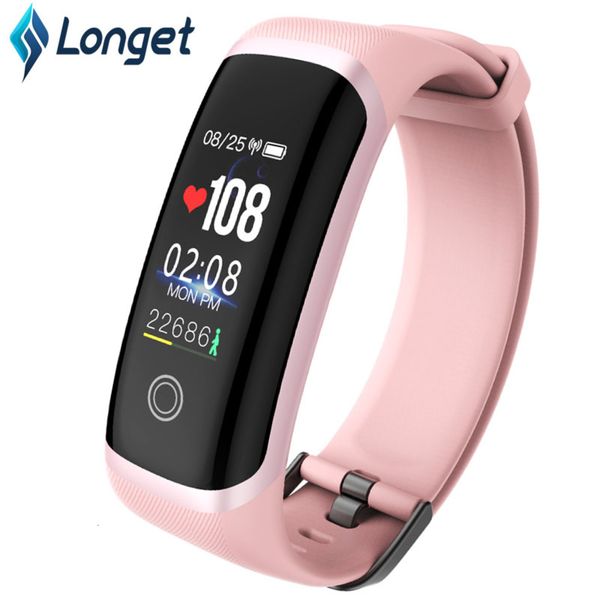 

men's women's intelligent m4 wristband, watch with color screen, fitns tracker, heart rate and blood prsure control, waterproof ip