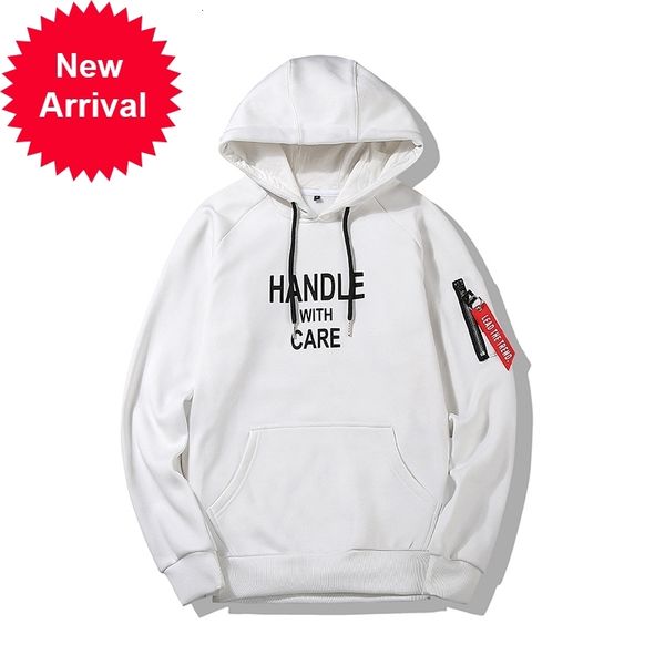 

hoodies 2021 arrival from men mens sweatwear wearing hood winter suit long shirts pullover 6y1 6sf9, Black