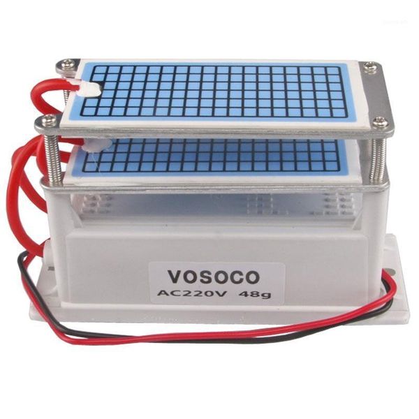 

air purifiers 48g/h ozone generator cleaner ozonizer sterilize purifier treatment formaldehyde remove odor ozonizador diy machine1
