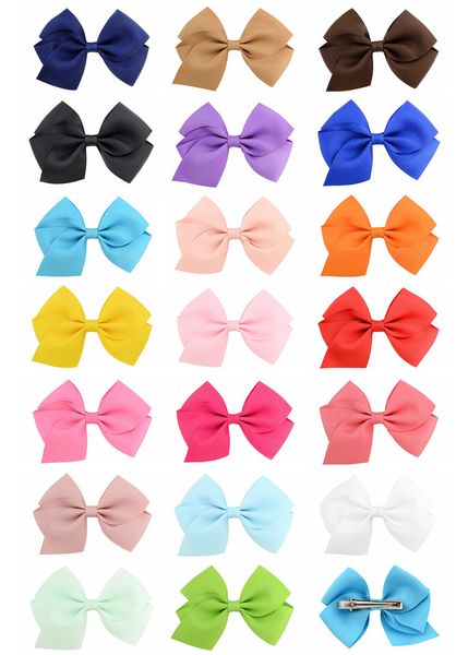

симпатичные baby bow hair clips hairpins девушки детские гроссгран лента бутик прическа соложинки с аллигатором зажимы детские аксессуары дл, Slivery;white