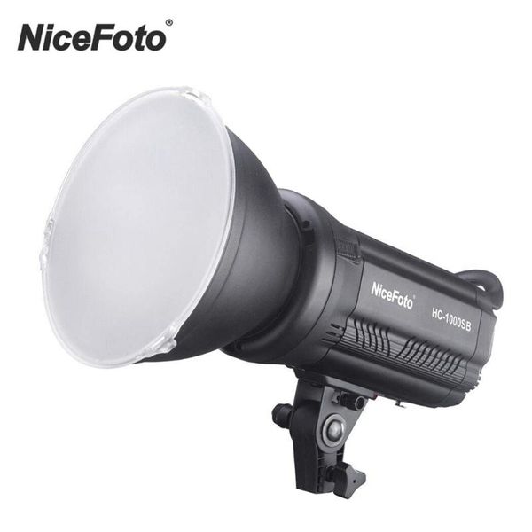 

nicefoto hc-1000sb pgraphy led video light lcd screen cri95+ 3200k/5600k dimmable with wireless control color filters