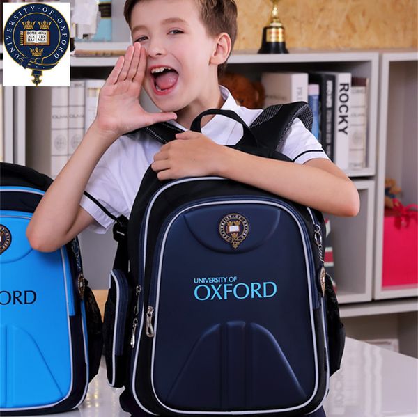 

university of oxford children school bags orthopedic backpack waterproof class 2-6 y200706