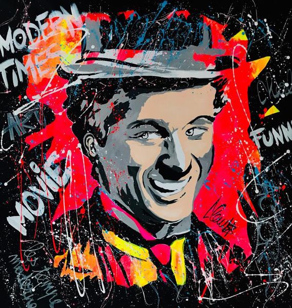 

clem$ chaplin colors home decoration handcrafts /hd print oil painting on canvas wall art canvas pictures 201228