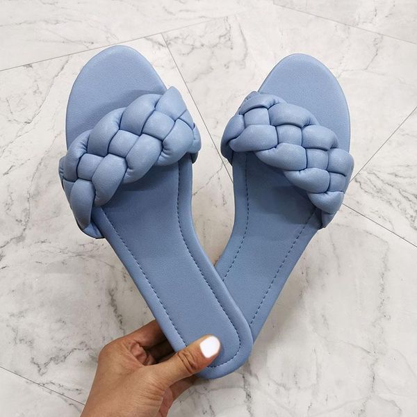 

woman flat sandals 2021 summer fashion beach outside shoes women slides shoes outdoor wear slippers brand designer lady sandals1, Black