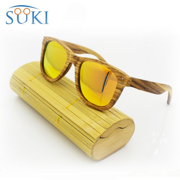 

zebra natural wood sunglasses with