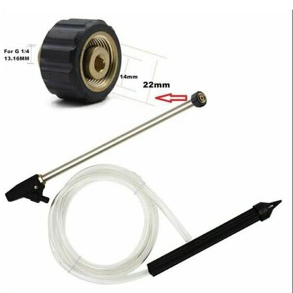 

nozzle tube pressure washer set fitting attachment tools wet sandblaster