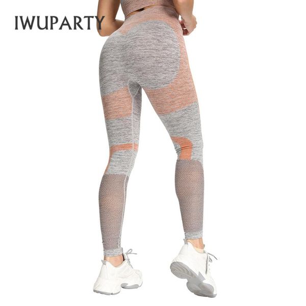 

yoga outfits iwuparty women vital seamless pants hollow out high elastic push up gym leggings booty nylon sport fitness running, White;red