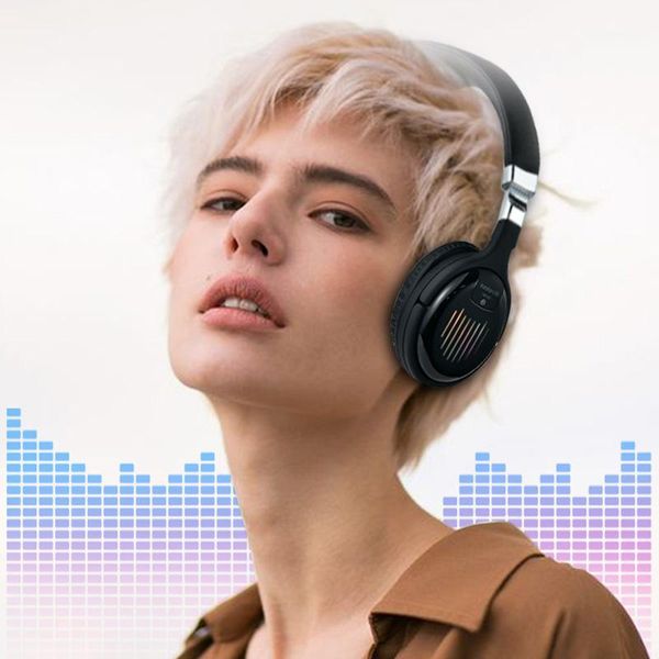 

fashion wireless headphones 3d stereo bluetooth headset foldable gaming earphone with mic fm tf card noise reduction headphones1