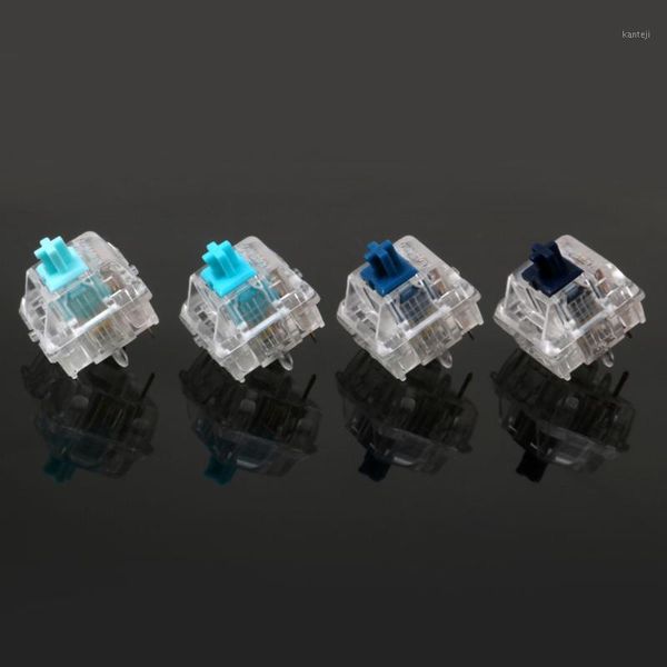 

keyboards 4pcs 62g 65g 67g 78g zealio switches tactile silent switch 5pin paragraph axis for diy keyboard1