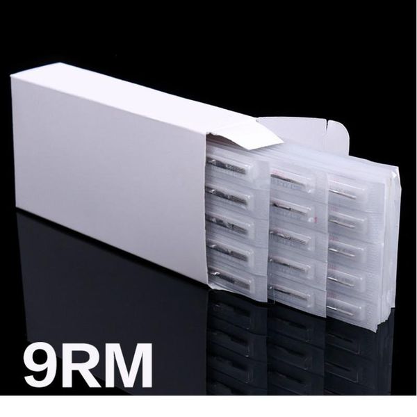 

50pcs (9rm) professional tattoo needles round magnum curved tattoo needles medical stainless steel material 50p jlloji