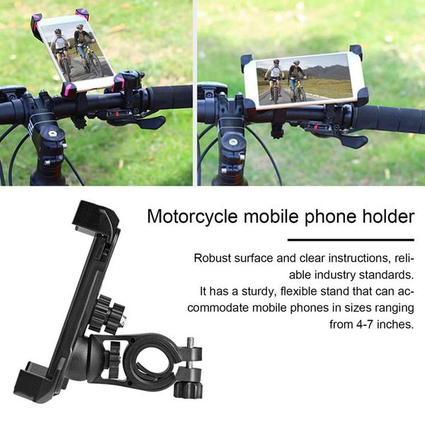 

4bgf1motorcycle mobile phone bicycle, wheel clip type, adjustable mounting bracket, 360 degree rotationvip