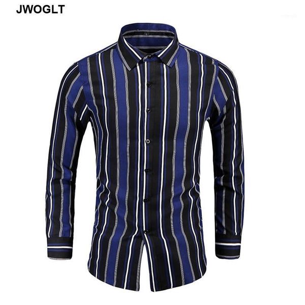 

45kg-120kg men long sleeve stripe print shirt button down autumn social shirts casual male blouse clothing 5xl 6xl 7xl1, White;black