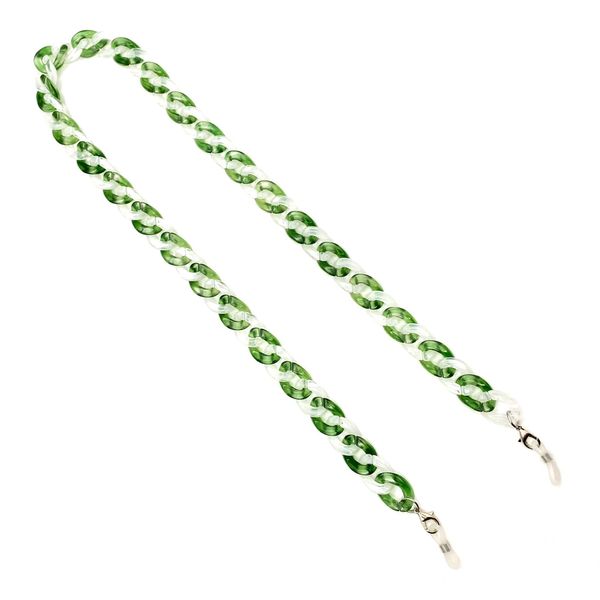 

2021 simple casual multi color acrylic mask chain fashion women sunglasses chains holder lanyard neck strap h qylfze