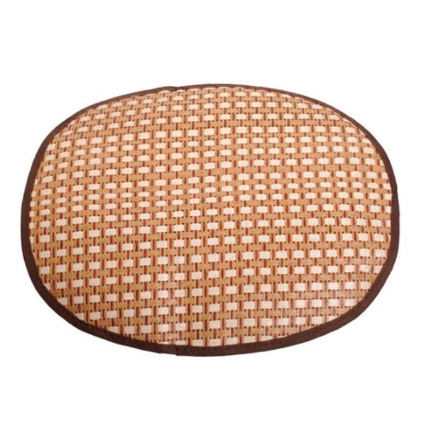 

oval shape fashionable lovely cute pet dog cat summer mat house bed soft breathable pet sleeping mat pets dogs animal pad