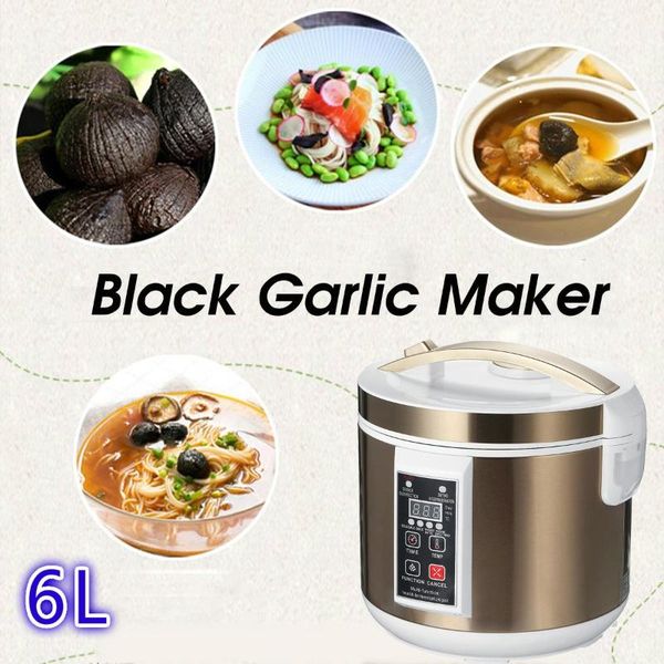 

6l automatic black garlic fermenter natto yogurt maker smart home kitchen diy black garlic fermenting machine wine making 90w