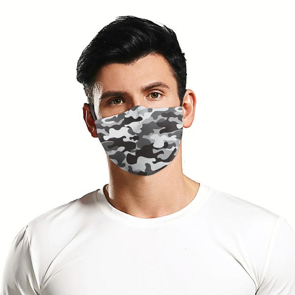 

ear 6met 3d digital printing camouflage protective adjustable strap dustproof mask 10