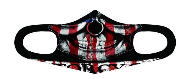 

factory us stock cotton halloween mask anime cartoon dustproof lucky tooth women men muffle face mouth creative party m pdvs6