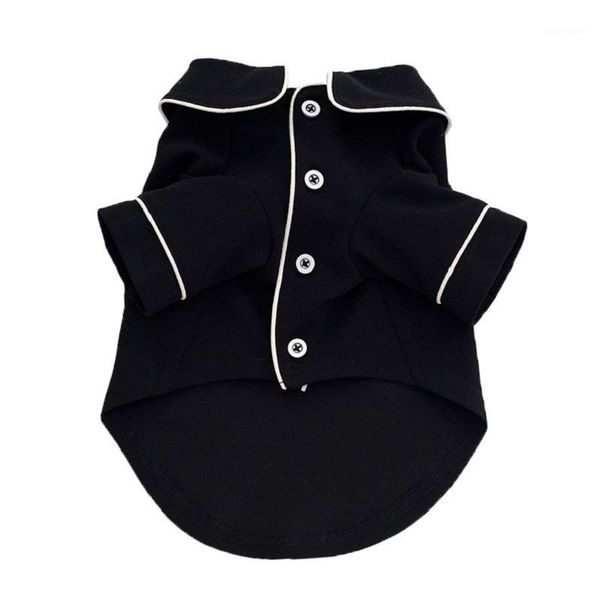 

british style fabrics clothing dog cat clothes labrador golden warm coat soft cotton puppy pets section sleepwears1