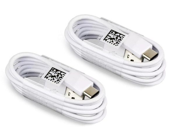 Original OEM Type-C For Samsung S8 S9 S10 Note 9 10 USB Fast Charging Type C Cable Data Sync Cord 1.2M 4FT
